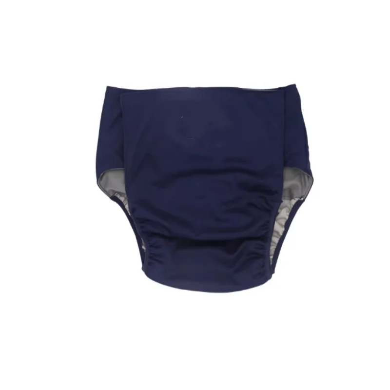 Adult Waterproof Diaper Pants double-layer Leak-Proof Reusable Diaper Briefs ABDL Breathability Adjustable Training Pants﻿