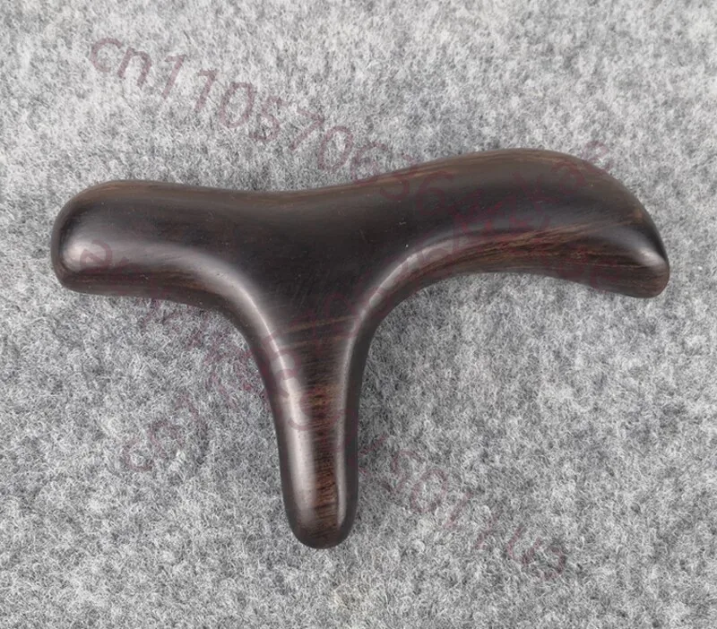 

Портативный карманный инструмент из эбенового дерева: палочка для акупунктурного массажа и самообороны