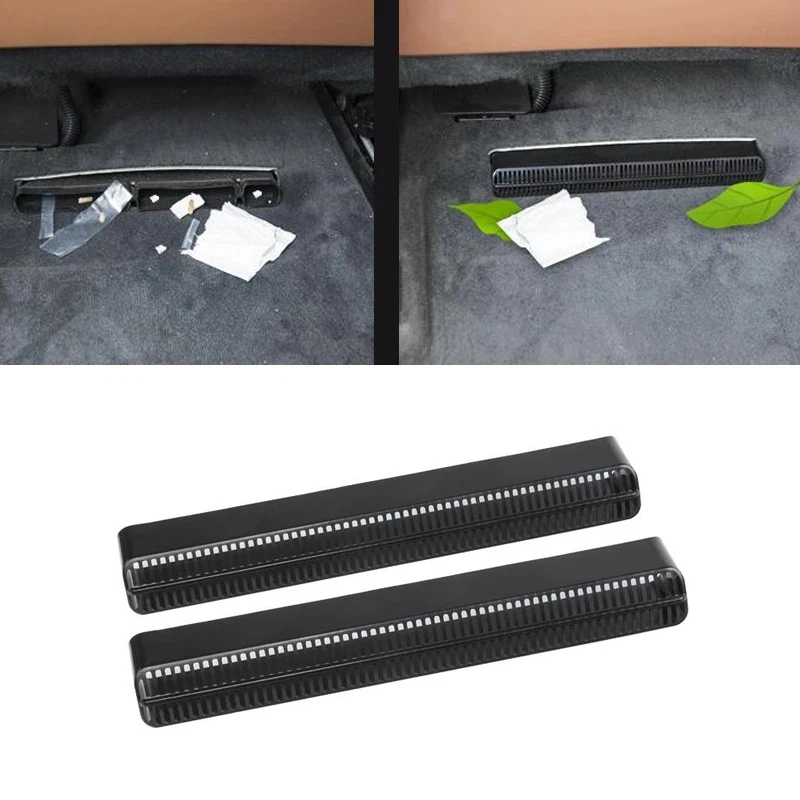 Seat AC Heat Floor Air Conditioner Duct Vent Outlet Grille Cover Trim for Audi A6 s6 RS6 A7 s7 RS7 C8 2019 2022 Car Accessories