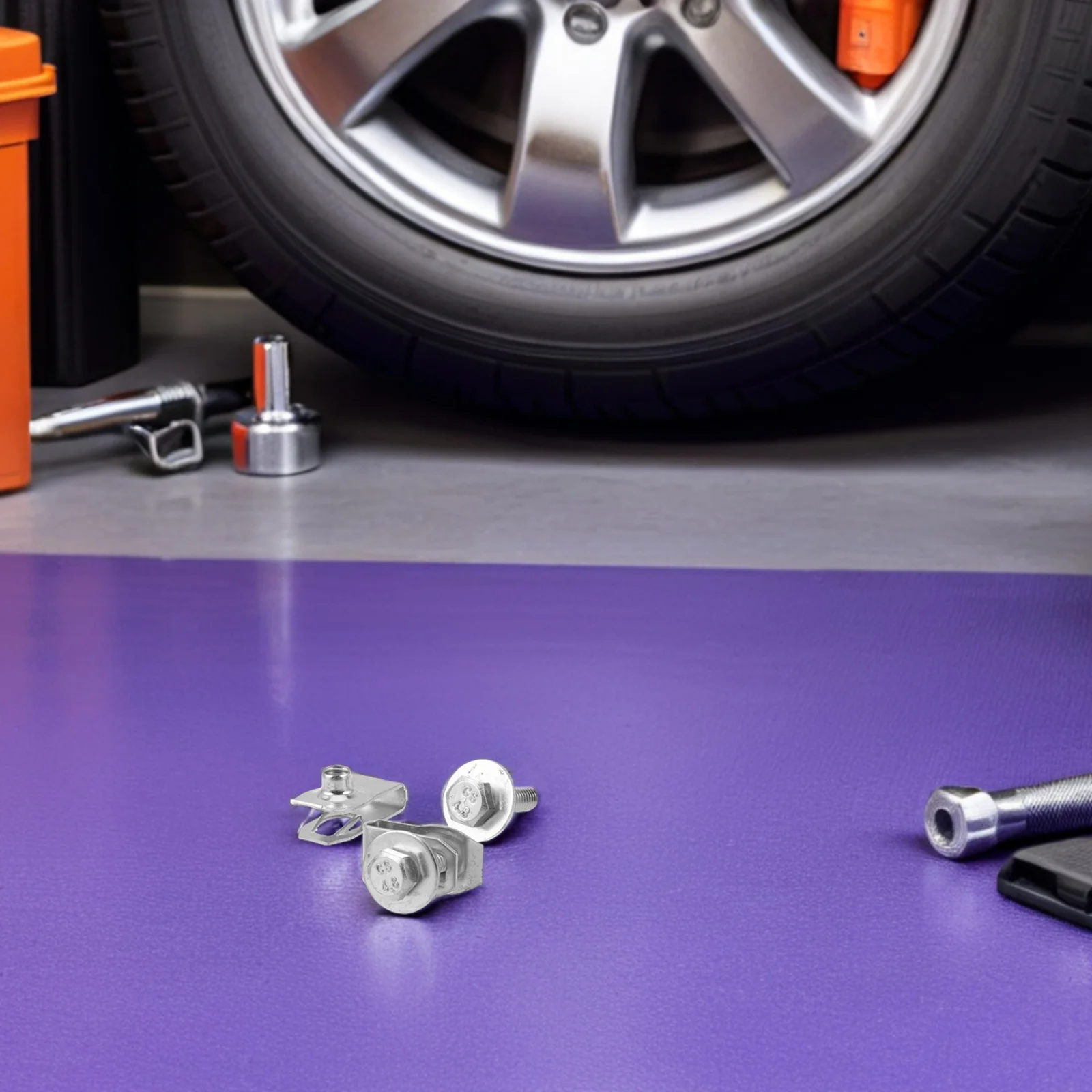 

30Pairs Car Body Bolts M6 U Nuts Clip Fastener Kit Auto Panel Retainer Clips Bumper Trim Repair Set Body Bolts and U Nuts Kits