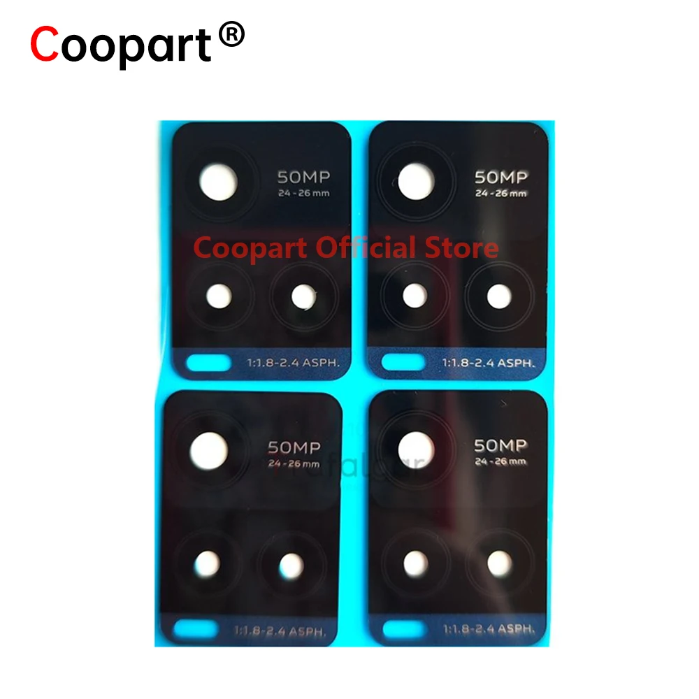 New Coopart Rear Back Camera Glass Lens For vivo Y21S Y21T Y33S Y33T Replacement With Adhesive Sticker V2110 V2135 V2109