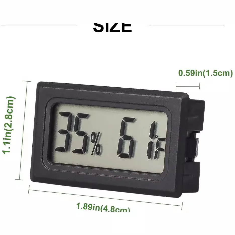 Adapted for Built-in Probe Embedded Thermohygrometer - Electronic Digital Thermohygrometer