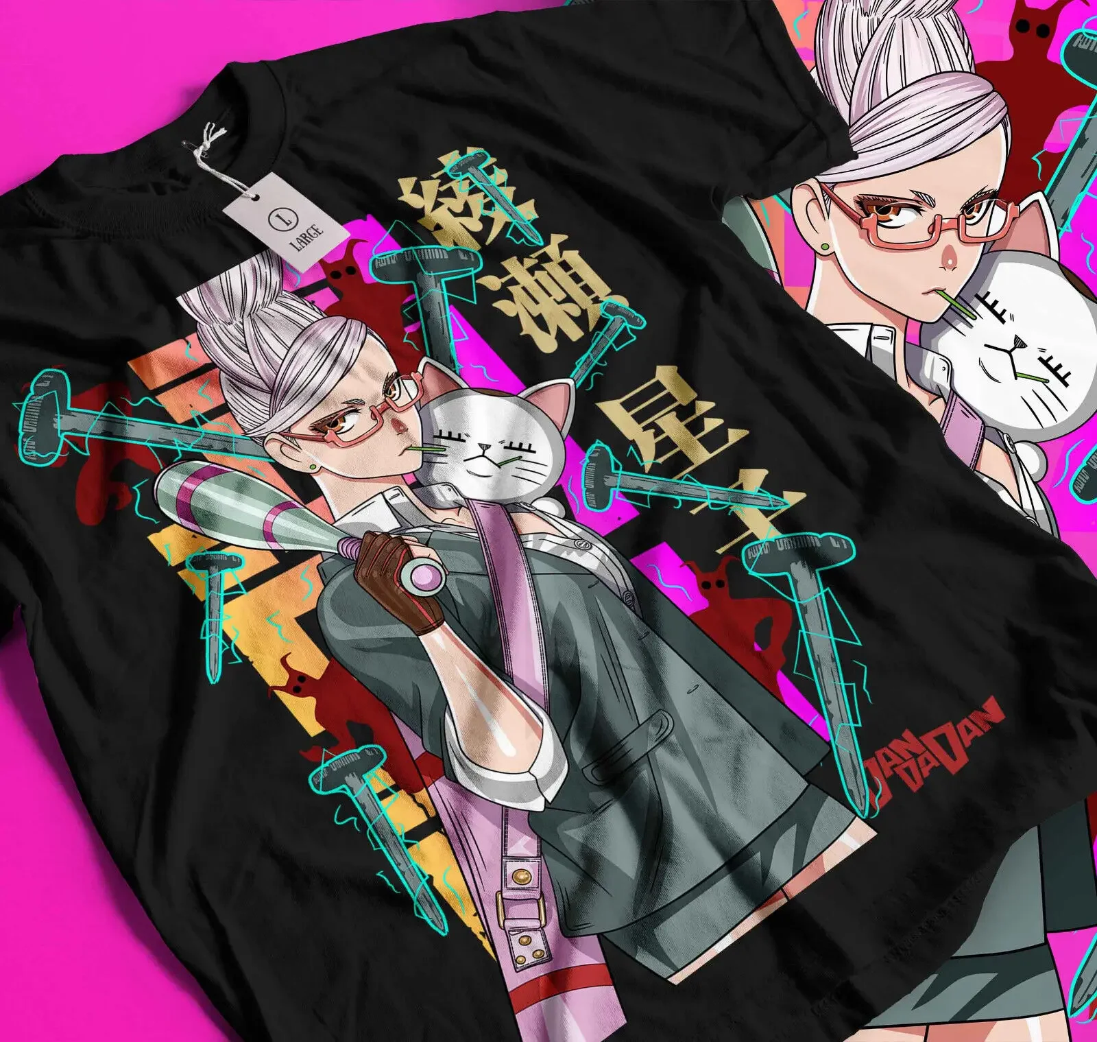 

Seiko Ayase T-shirt Dandadan Cosplay Momo Anime Gift Exclusive Shirt Gift 236