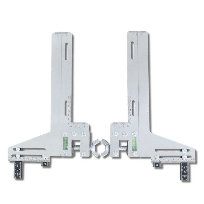 Elevator calibration ruler Single calibration ruler Pallet Reverse back guide rail Positioning Rail instrument Double eccentric