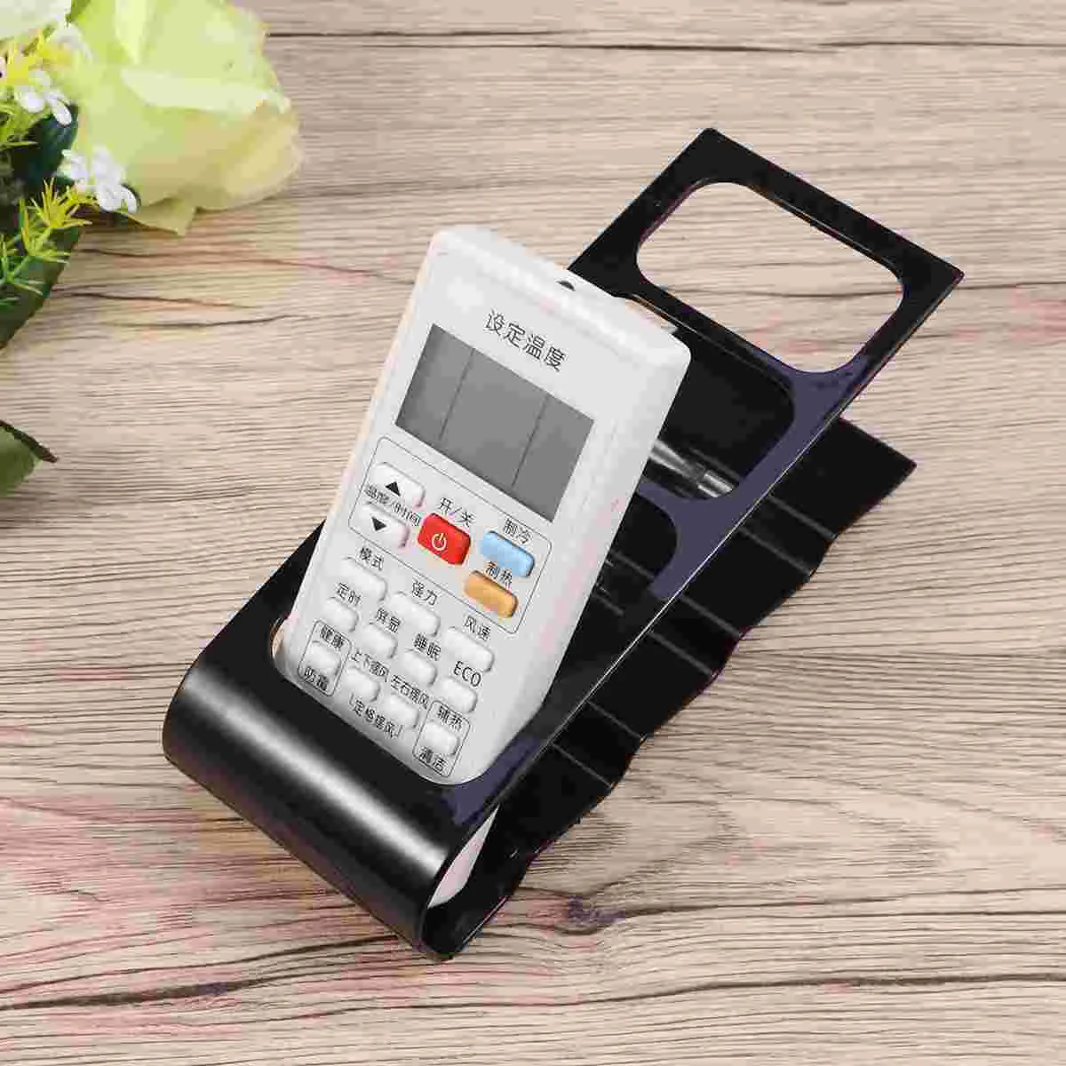 

4 Frame Remote Control ganizer Material 4 Grids Compact Design Easy Use Portable Remote Holder Storage