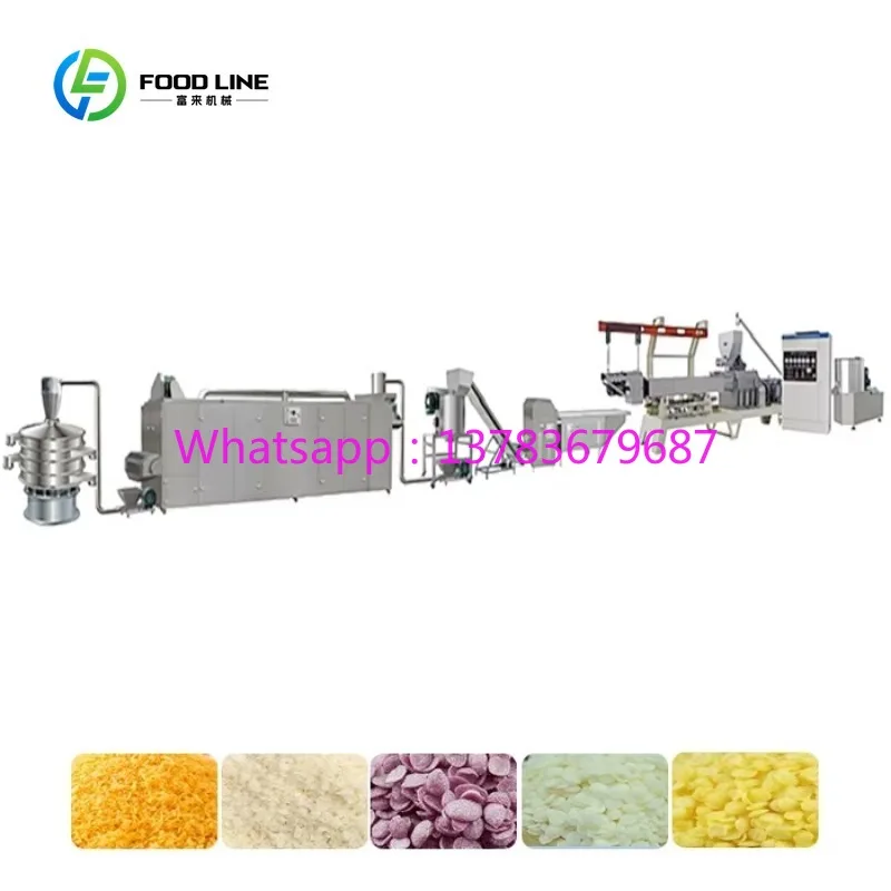 Máquina para Hacer Pan Rallado a Precio de Fábrica Personalizada, Línea de Producción Integral de Panko