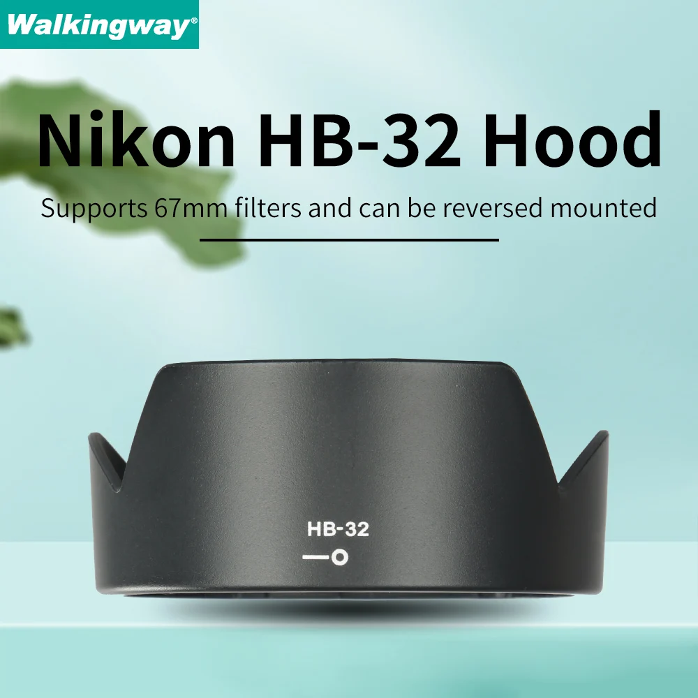 HB-32 HB32 HB 32 67mm Lens Hood flower for Nikon D90 D5200 D7000 D7100 D5100 18-105mm 18-140mm Camera Lens Cover Protector