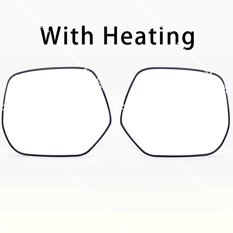 For Honda Stepwgn 2012-2015 Car Outer Rearview Side Mirror Lens Door Wing Rear View Mirrors Glass With Heating