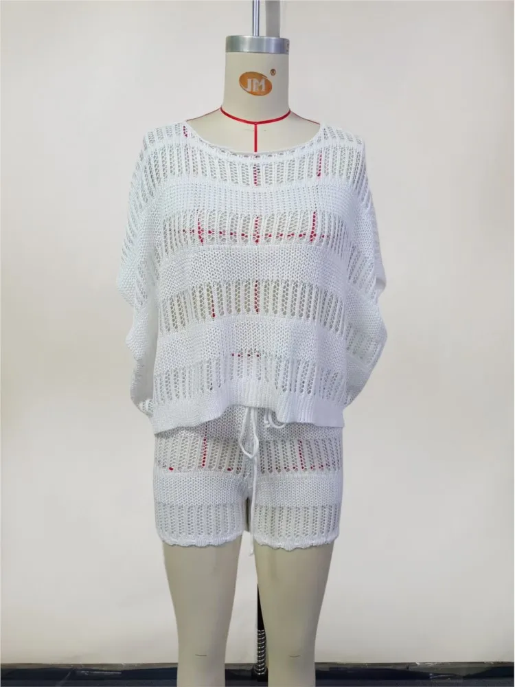 ชุดบิกินี่ 2 ชิ้นสำหรับผู้หญิง ปี 2026 พร้อมเสื้อคลุมชายหาด กางเกงขาสั้นเอวสูง ชุดว่ายน้ำเซ็กซี่สำหรับผู้หญิง