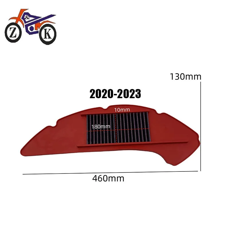 N-MAX 125 Motorcycle Air Filter For Yamaha X-MAX 125  2021-2025 Tricity 125/155 Scooter Intake Air Cleaner Element Replacement