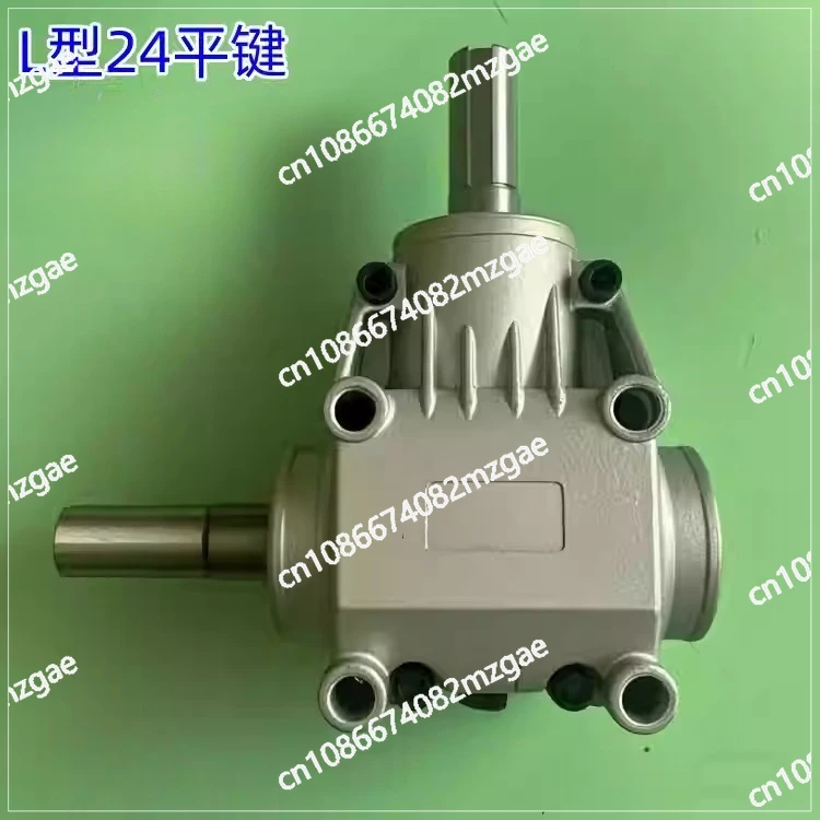 90 degree right angle gearbox T type turner gear reducer cutter right angle box