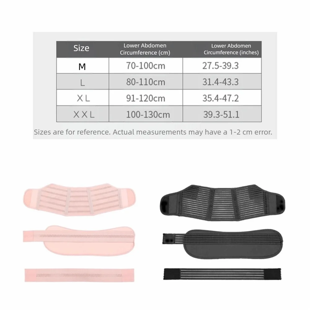 مجموعة من أربطة بطن الأمومة الناعمة القابلة للتنفس، حزام بطن داعم إضافي قابل للتعديل، حزام بطن الحمل المتين المحمول