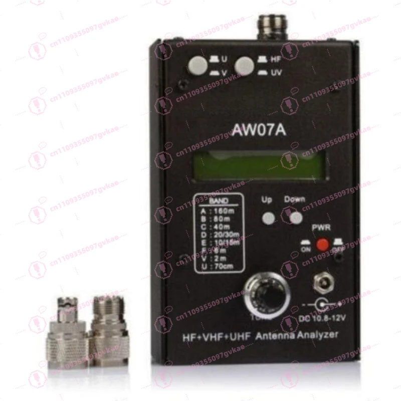 CFSZ AW07A DIY Antenna Analyzer 160M HF VHF UHF Impedance SWR Tester Measuring Tool