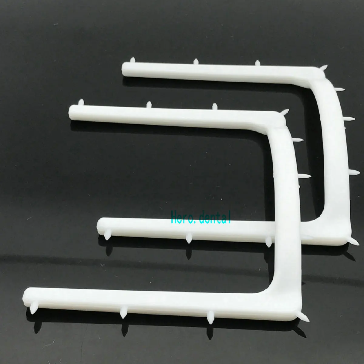 10pcs Dental Plastic Rubber Dam Frame Holder Instrument Autoclavable Dental Rubber Dam Frame