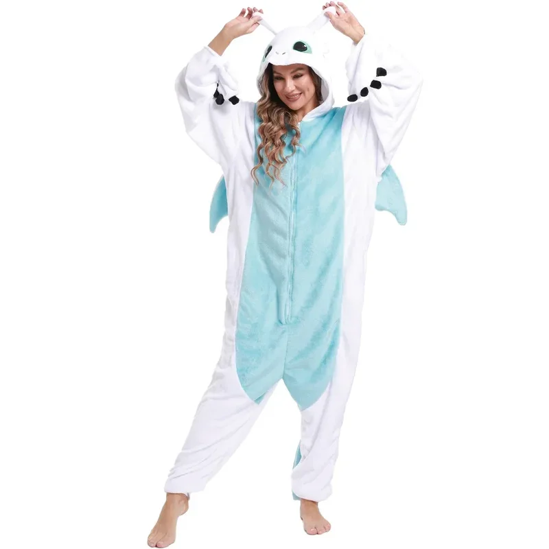 FC6 Kigurumi Onesie Pajamas Cartoon for Adults, Women, Men, Animal Pajamas, How to Train Your Dragon Cosplay!