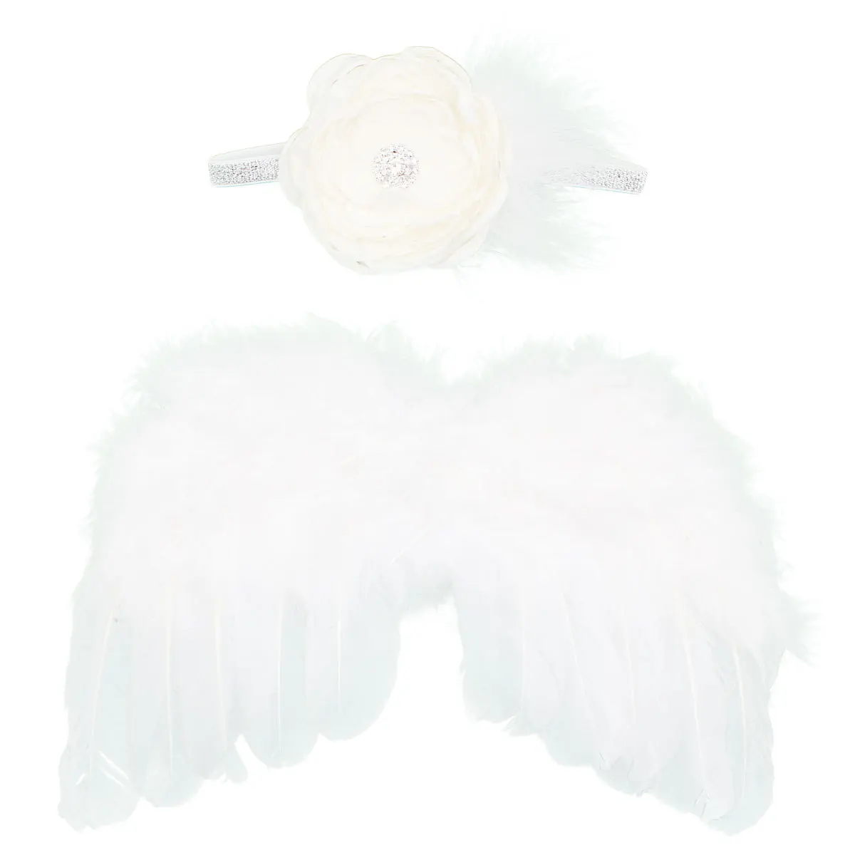 2 pezzi abiti per bambini per bambini ala foto abbigliamento costume set puntelli per fotografia centinaia giorni vestiti per neonati costume per bambini