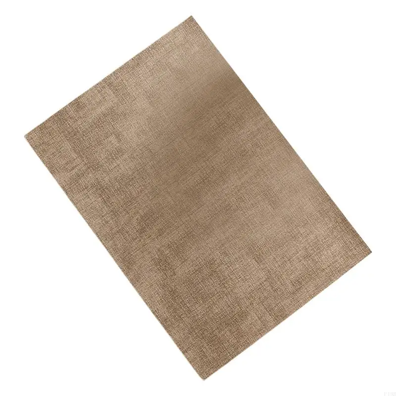 F19B Leather Placemats And Coasters Set Double Side Waterproof Nonslip Easy to Use Table Mats For Dining Room Or Kitchen