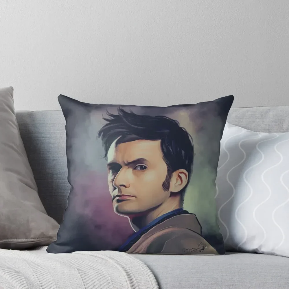 

David Tennant Throw Pillow Room decorating items Ornamental Pillow luxury home accessories Custom Cushion Pillow