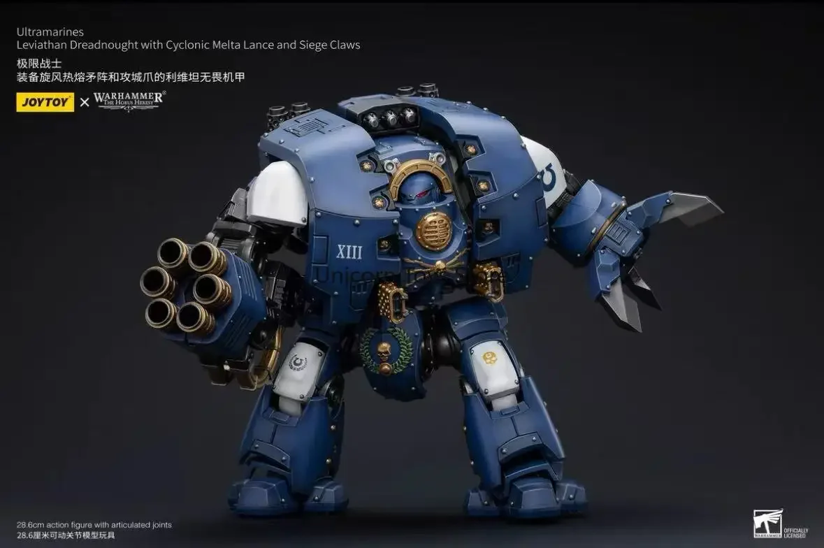 

JOYTOY Dark Source Extreme Warriors Leviathan Fearless Mech Model with Tornado Hot Melt Spear Array and Siege Claws Spot