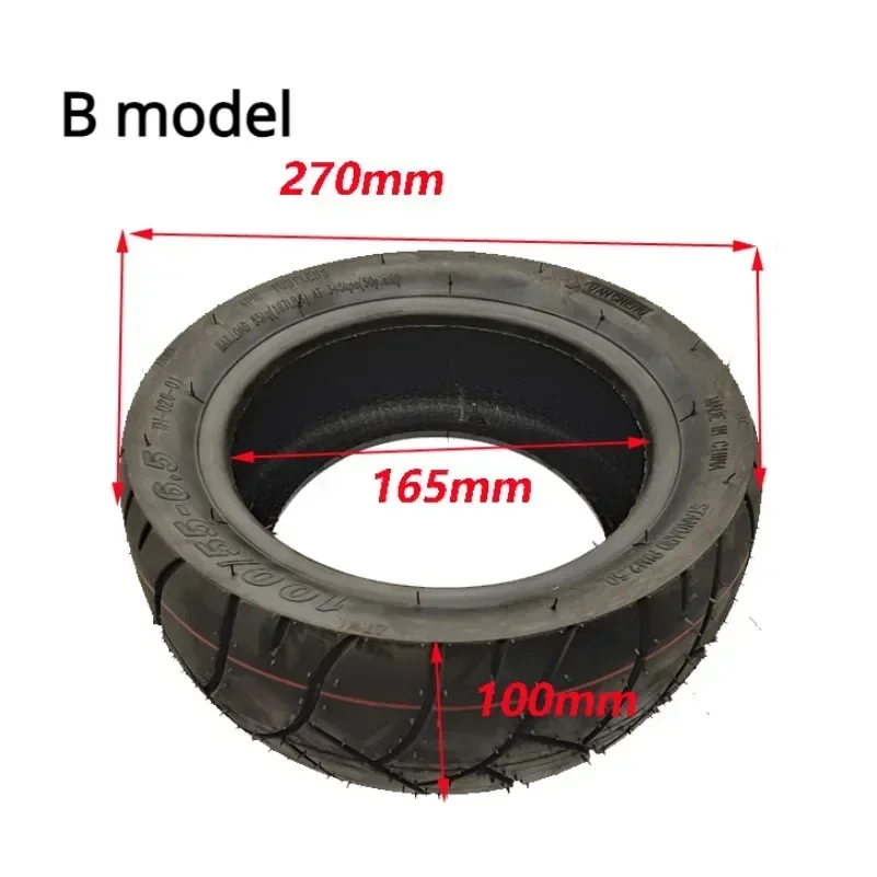 High Quality 100/55-6.5 Tubeless Tire 90/65-6.5  Thickened Wear-resistant Vacuum Tyre for Electric Scooter Parts