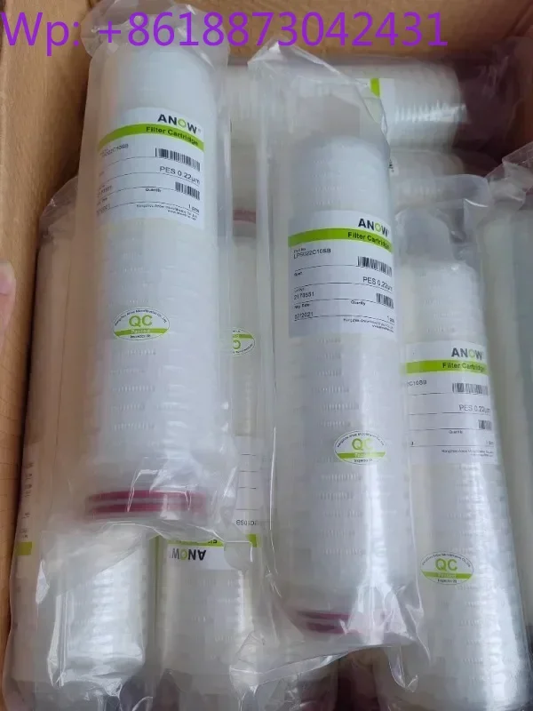 

ANOW filter cartridge hydrophobic PTFE hydrophilic PTFE PES PP gas sterilization liquid sterilization core
