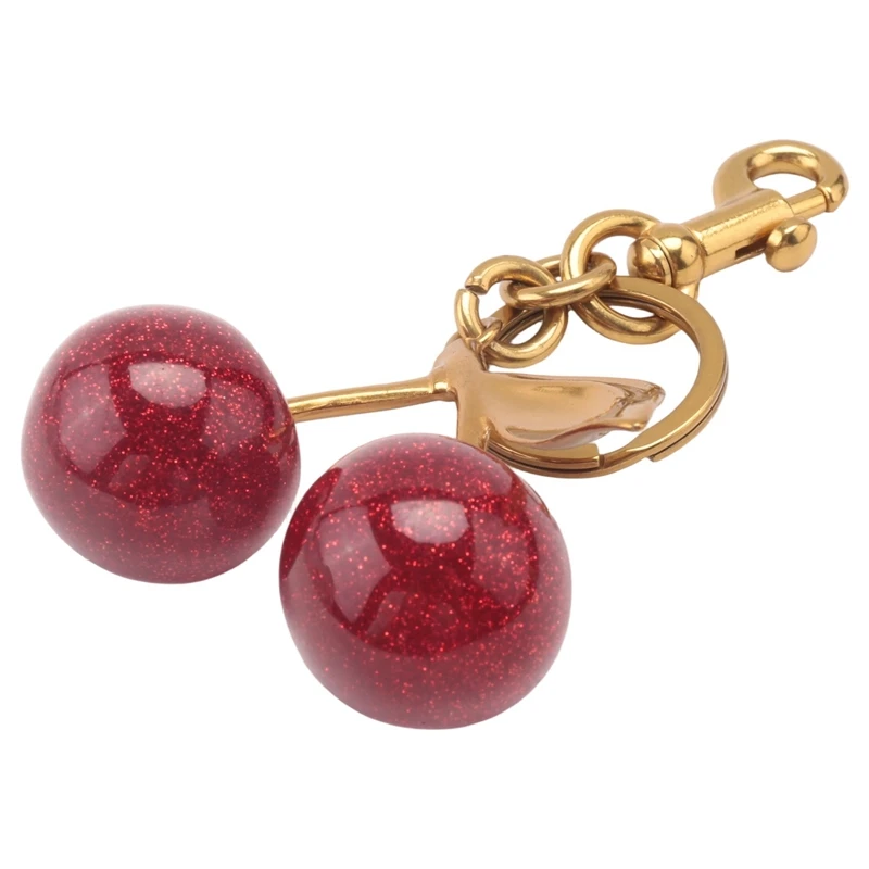 

Новинка: Брелок-подвеска для сумки и ключей в виде вишни для хранения файлов