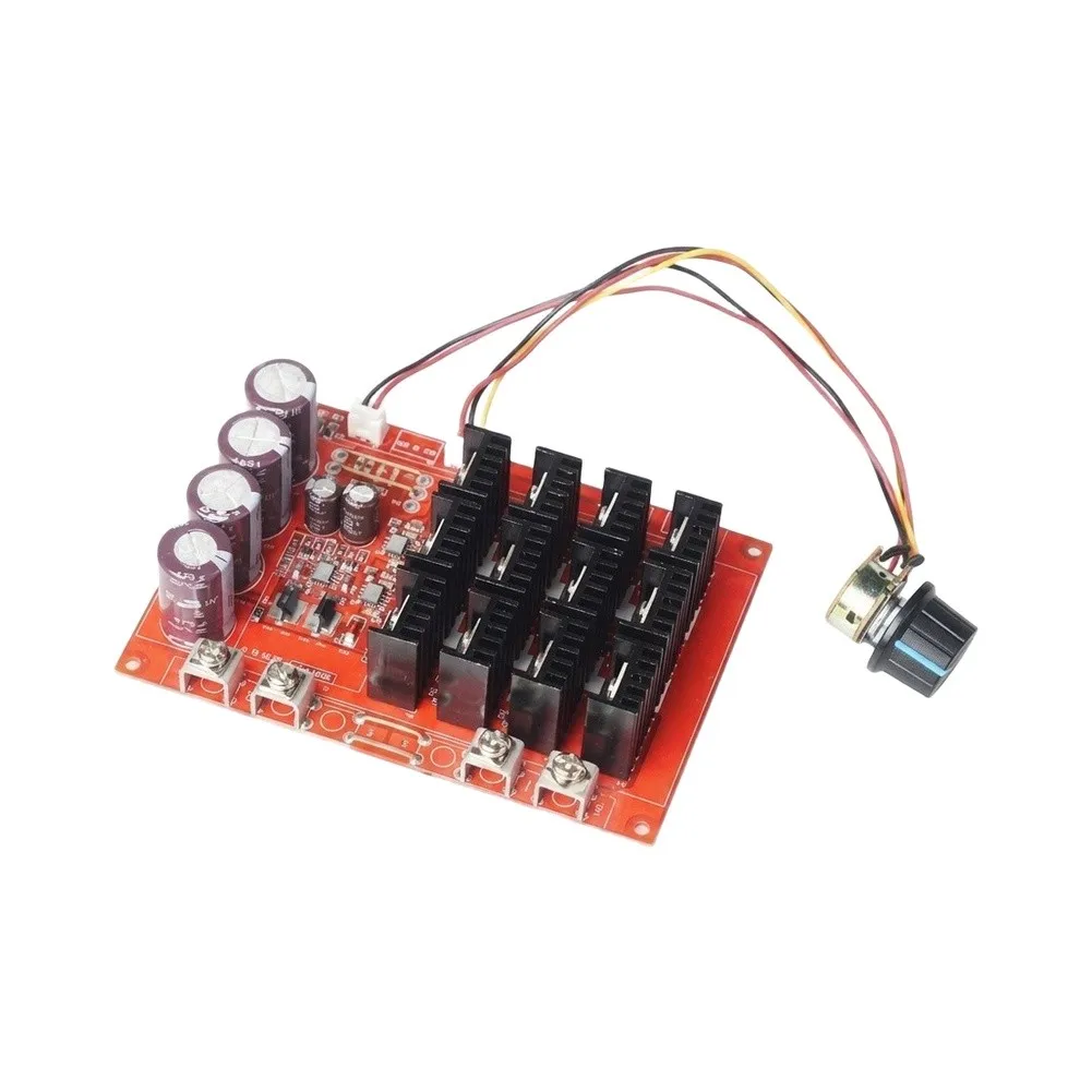 For PWM Motor Regulator 60A 3KW for 10V-50V DC Input Supporting For 12V 24V 36V 40V 48V 50V Motors and Pump Loads