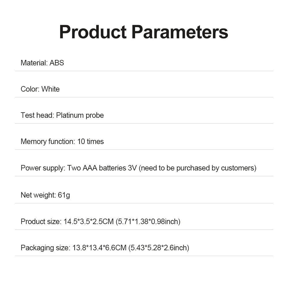 Testeur de peau du visage analyseur de peau Portable testeur d'humidité esthétique numérique moniteur d'huile d'eau pour soins de la peau dispositif de Diagnostic de la peau