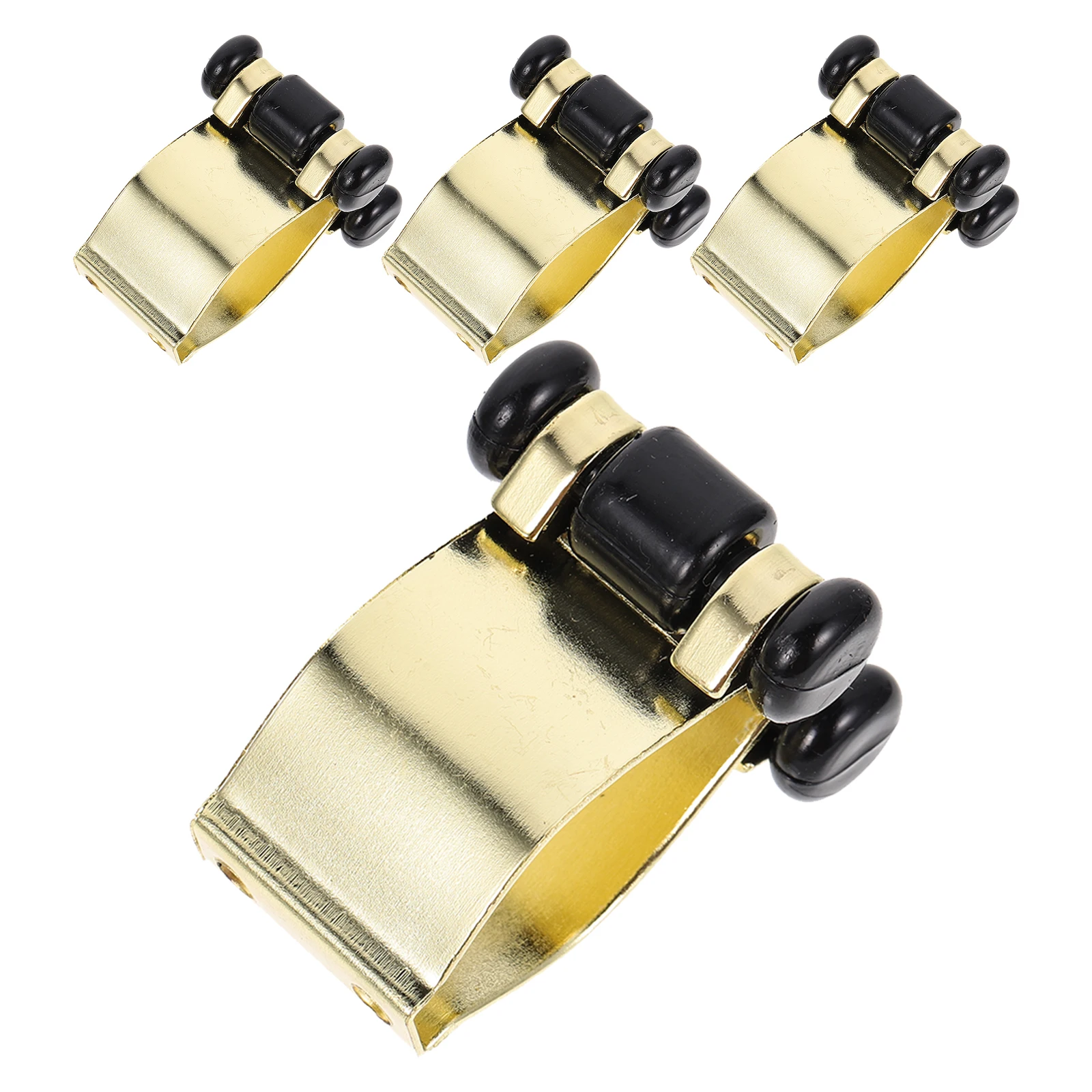 

4Pcs Fishing Rod Holders Metal Pole Clamps Durable Pool Cue Racks Outdoor Display Clip Pool Cue Rack Rod Holder