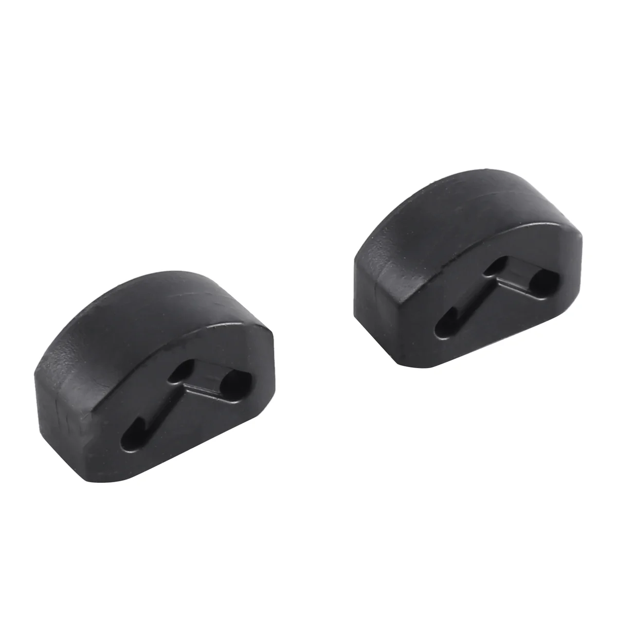 12Pcs Classical Guitar Rollers String Trees Retainer Guides Guitar String Locks Nut Block Clamp, Black Rich