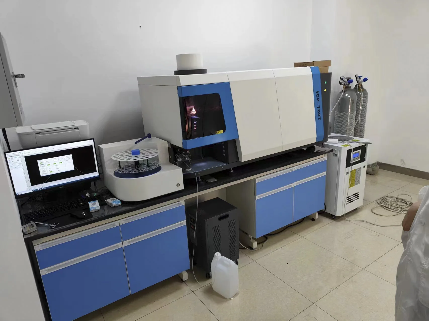 ICP-AES Spectrometer Inductively Coupled Plasma Optical Emission Spectrometer