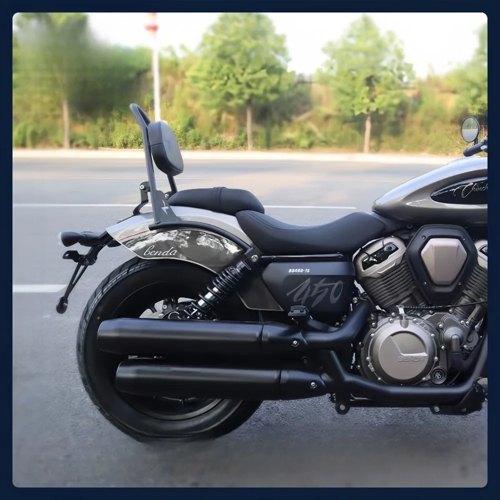 Suitable for Benda Kingila 450 modified backrest Kingila 500 rear armrest rear sharp bow back bow accessories