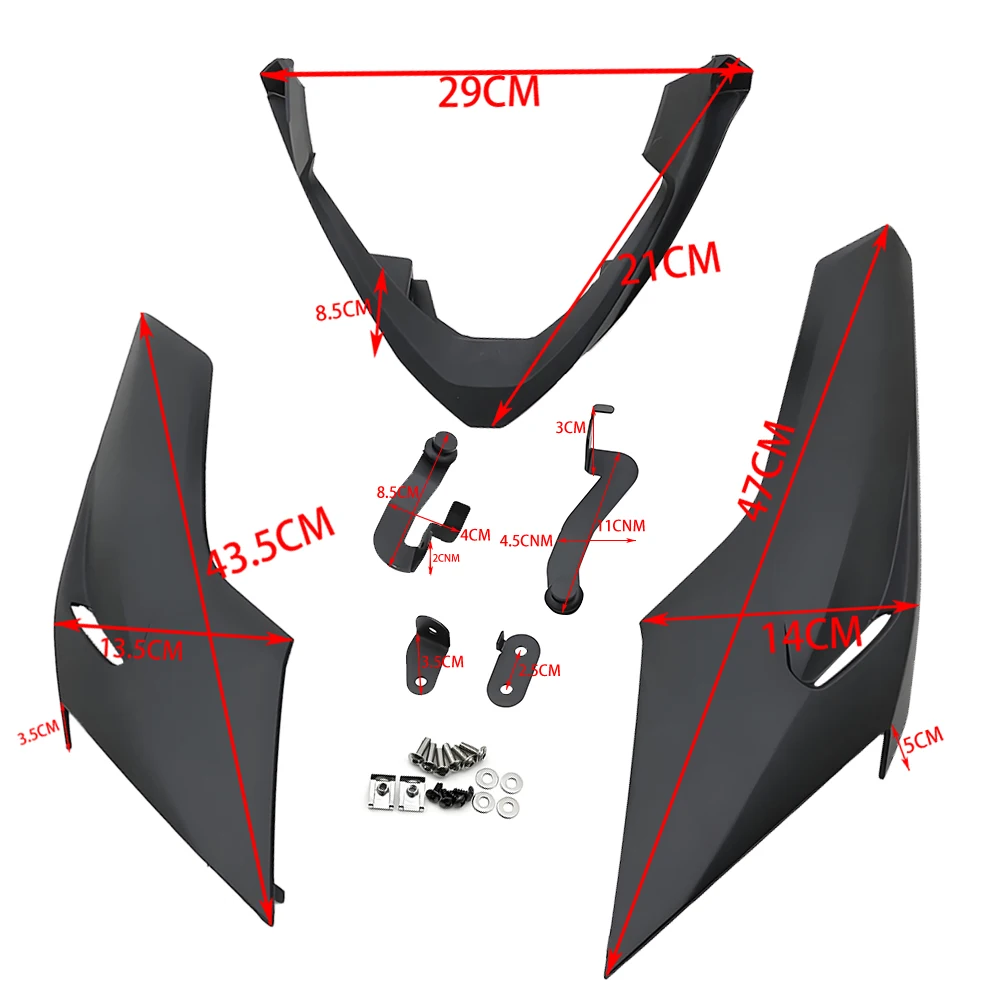 Premium Heavy Duty Lower Engine Belly Spoiler for Triumph Street Triple 765 RS 2017-2022, Motorcycle Accessories Chassis Guard