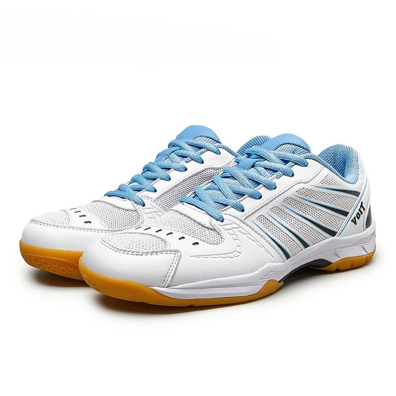 Chaussures de tennis de table non ald résistantes à l'usure pour hommes et femmes, chaussures de badminton confortables, chaussures de sport professionnelles