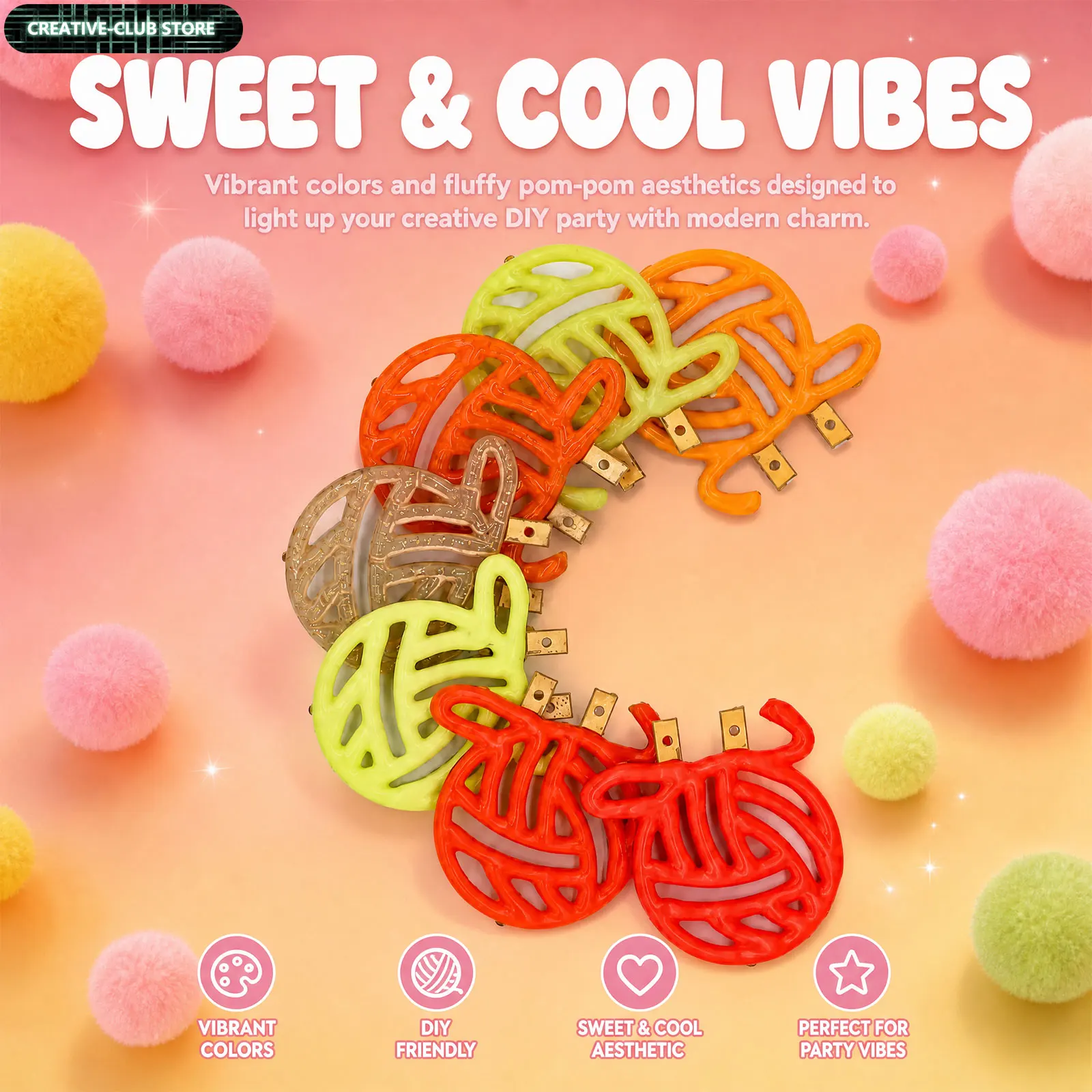 1pc DC3V diode COB filament ball-shaped LED Lamp DIYparty festival event decoration light bulb accessory Various colors of light