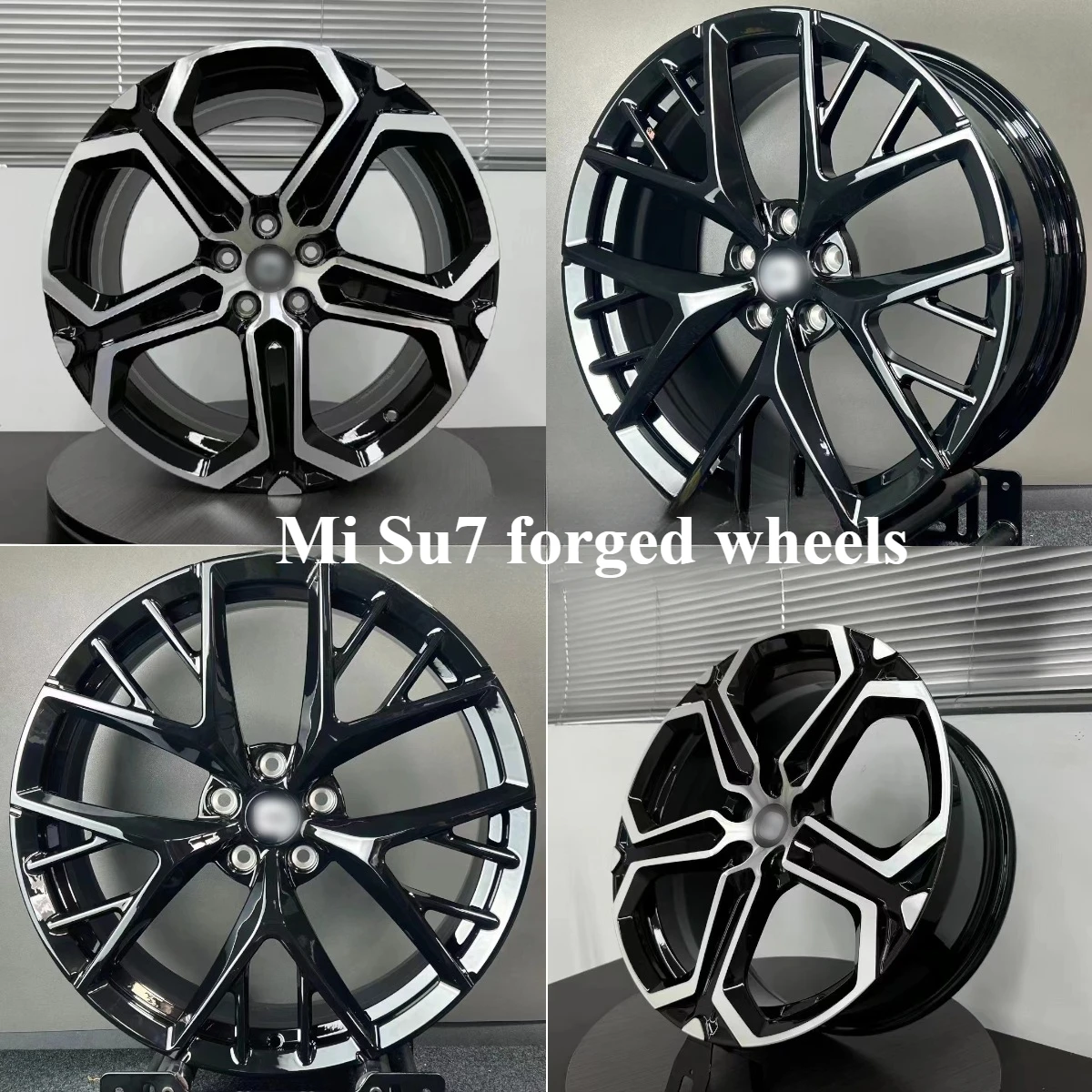 Suitable for Xiaomi su7 forged wheels 20 inches, suitable for Xiaomi su7 plum blossom 10,000 tons modified wheels 19 21 inches