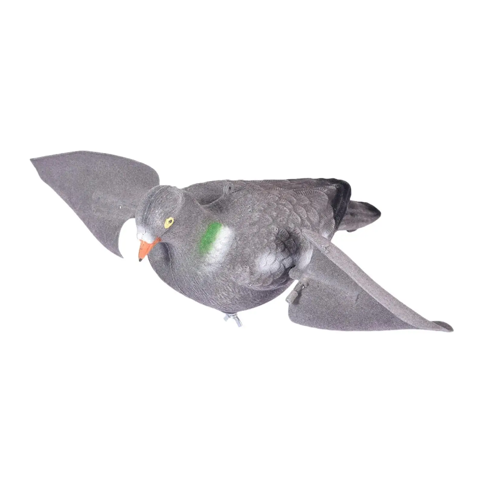 Artificial Pigeon Model Table Centerpiece Imitation Animal Rotating Wing Dove Decoy for Home Garden Indoor Wedding Festival
