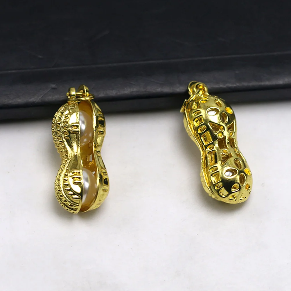 

10 шт., подвеска с арахисовым жемчугом, подвески, модный сплав, сделай сам, висячие для брелока, ножной браслет, цепочка для свитера, декоративные аксессуары