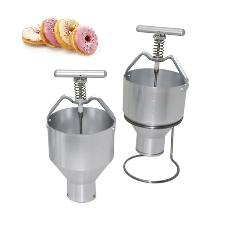 

Manual Donut Maker Food Processor Dough Batter Dispenser Hopper Baking Kitchen Dessert