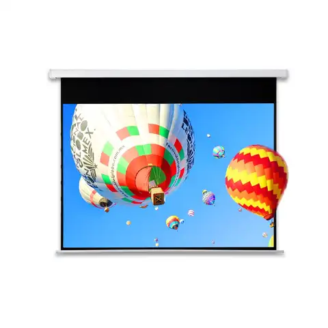 엑스젠 120인치 4:3 전동스크린 EXZEN EV-A120 빔프로젝터스크린 프로젝터스크린 빔스크린 Projector Screen