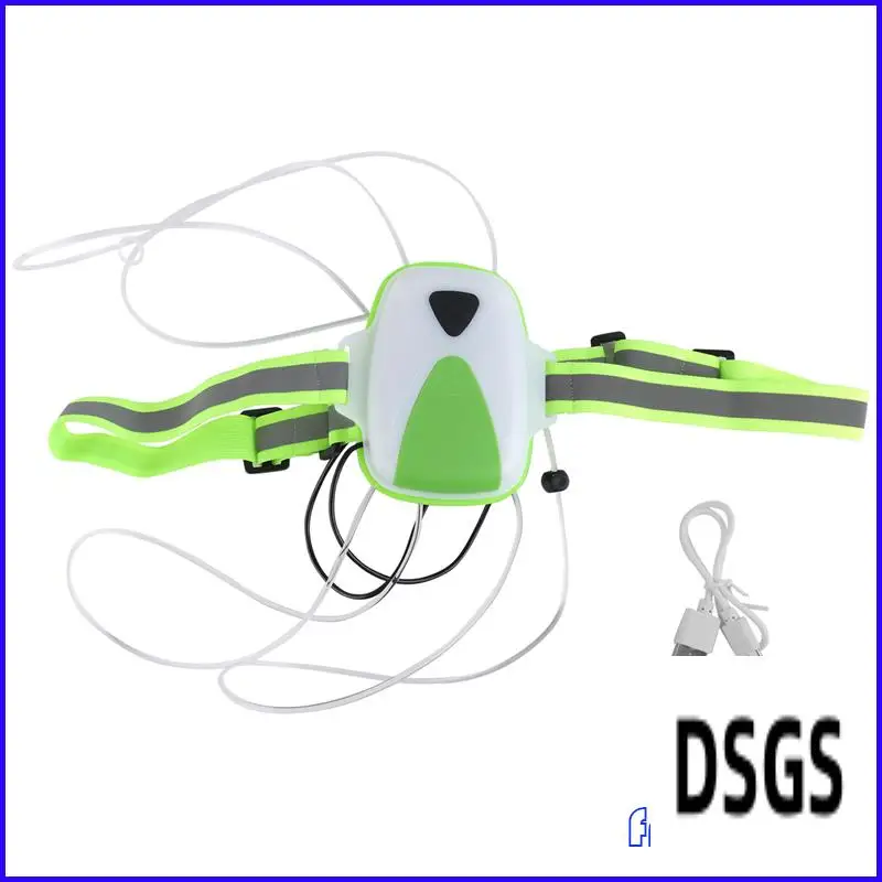 

SS-LED Светоотражающий жилет для бега, разноцветные фонари, USB перезаряжаемый светоотражающий механизм для мужчин/женщин, бега, ходьбы, езды на велосипеде