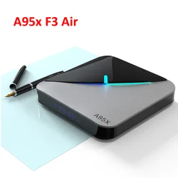 Amlogic S905X3 A95X F3 Air Smart TV Box Android 9.0 IPTV Set Top Box