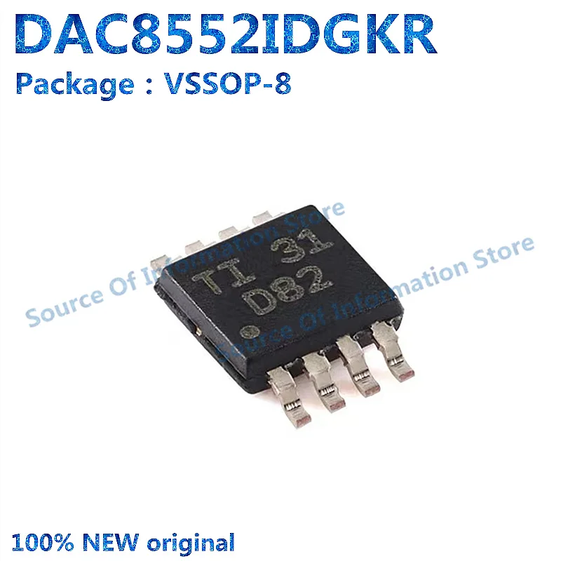 

DAC8552IDGKR VSSOP-8 16-bit Digital to Analog Converter Chip