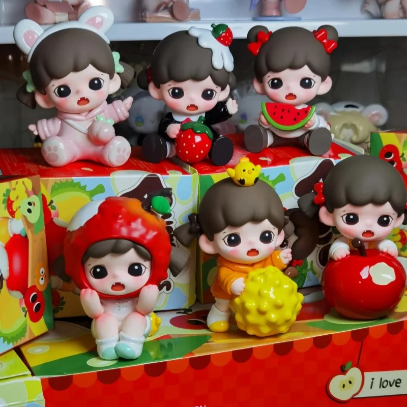 

Tntspacebob Z닥 I Love To Eat Fruit Мини-серия слепая коробка Модные подарки, модные настоящие модные подарки