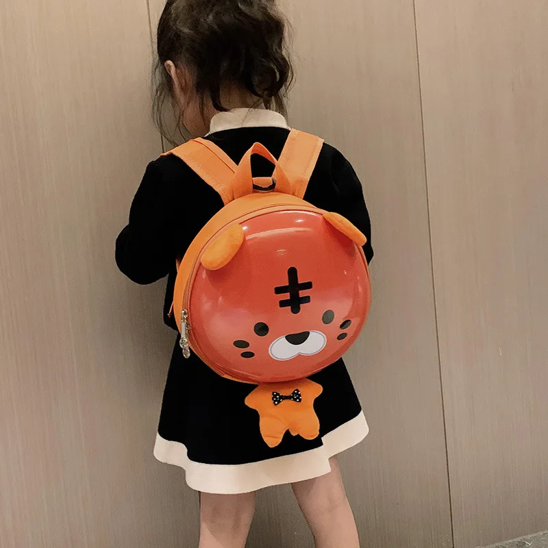 2022 New Cartoon Cute Kids Backpack Eggshell Bag Kindergarten Schoolbag Male and Female Baby Backpack