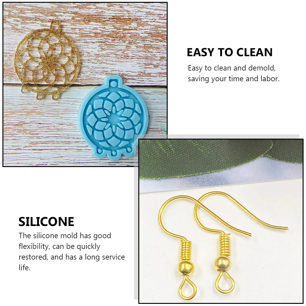 

Catcher Silicone Mold Epoxy Molds Silica Gel Tools DIY Wind Chime Decorations Flexible Easy Clean Demold Gift