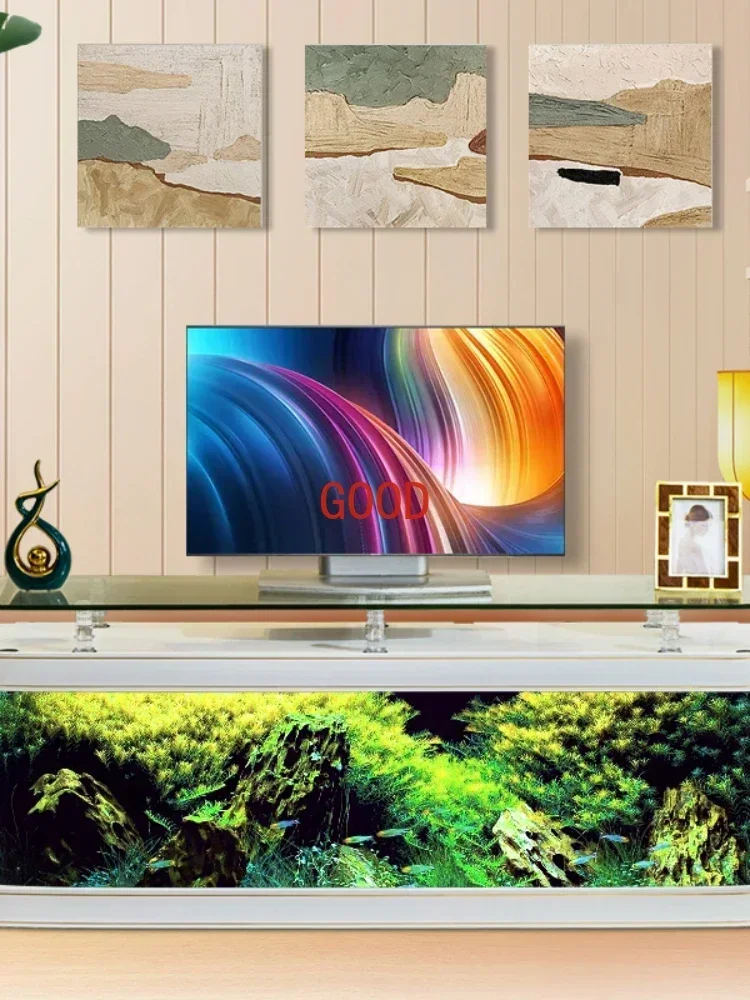 Home TV Cabinet Fish Tank Back Filter Ecological Filter Loop Change Water Integrated Aquarium