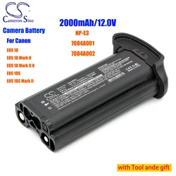 CS NP-E3 7084 a001 7084 a002 2000mAh 12.0V akumulator do aparatów Canon EOS 1D EOS 1D znak II 1D znak II N EOS 1DS EOS 1DS znak II