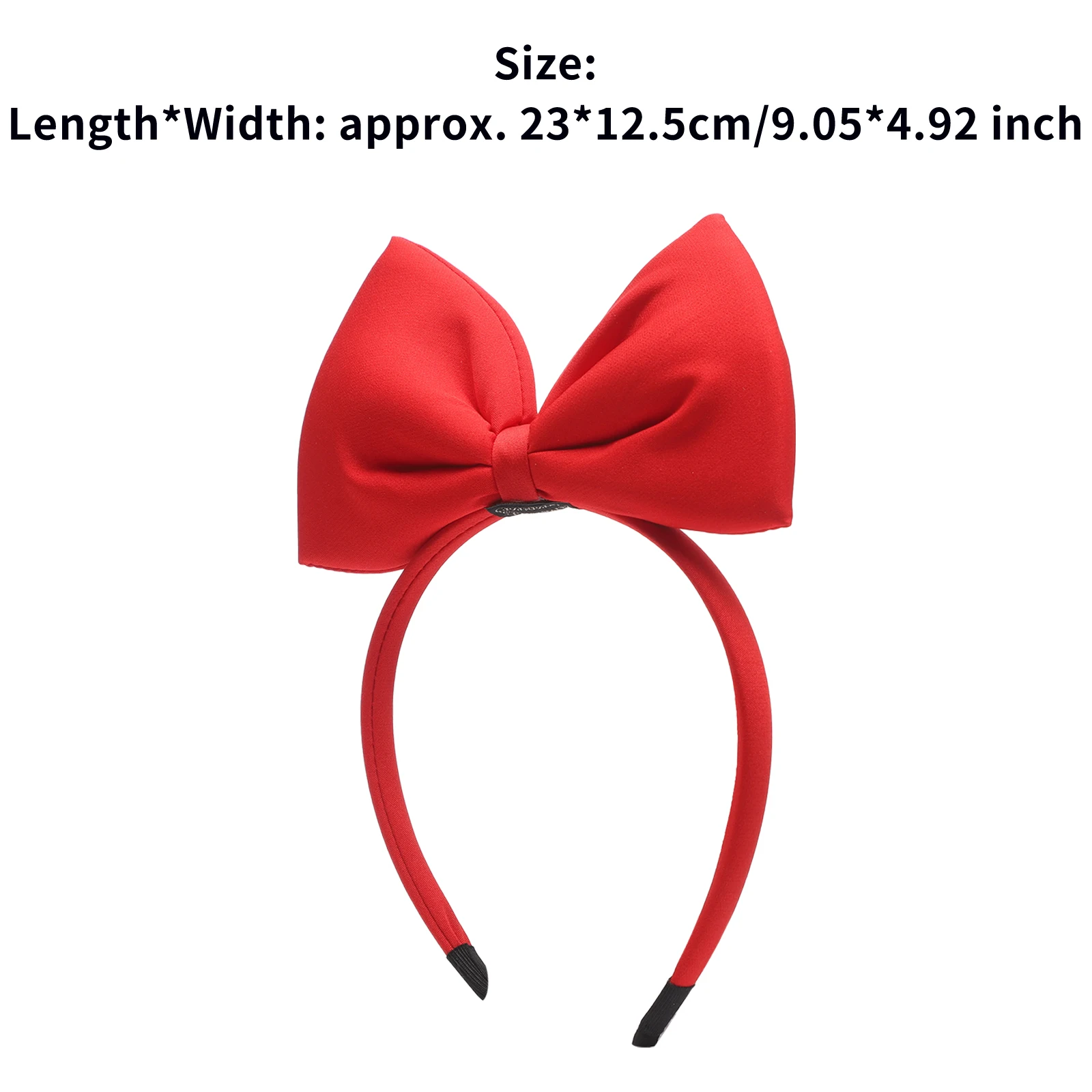 Princess Solid Color Headdress Delicate Sweet Cute Vivid Handmade Bow Headdress Cosplay Party Matte Hair Accessories Hairhood