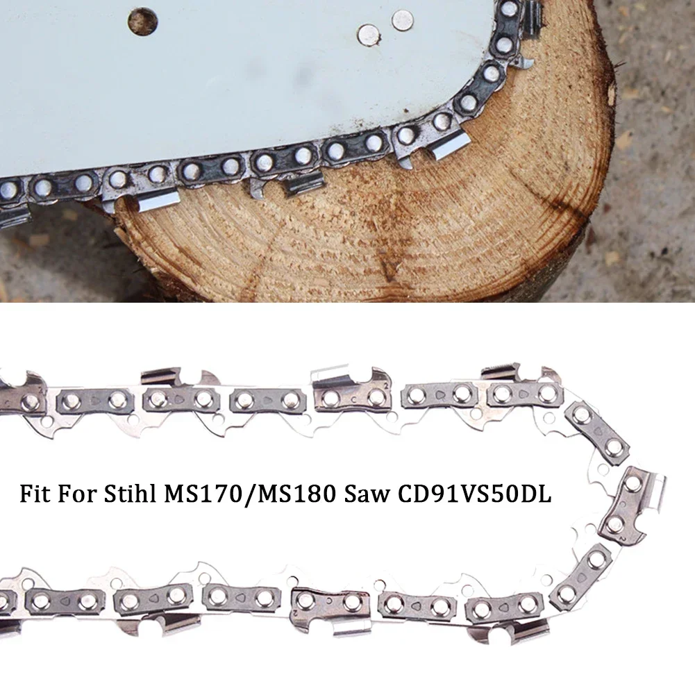 

Chainsaw Parts 3/8"LP.043/1.1mm 50DL 14"/35cm Chainsaw Chain Fit For MS170/MS180 Saw CD91VS50DL Power Tool